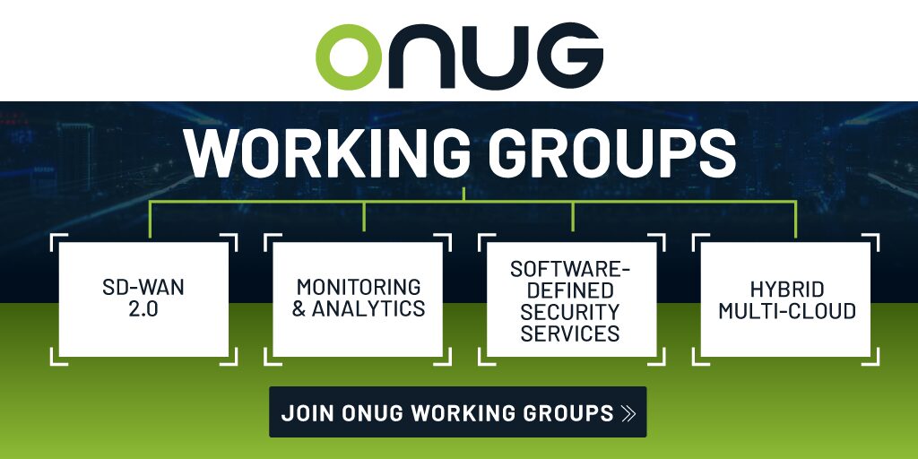 M&A and SD-WAN 2.0 Working Group Updates
