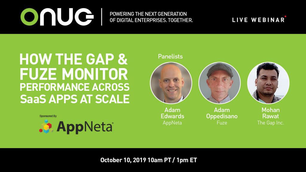 How The Gap and Fuze Monitor Performance Across SaaS Apps at Scale